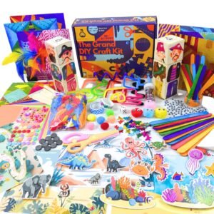 The Grand DIY Craft Kit for Kids 6+, STEM Art & Craft Activity Box