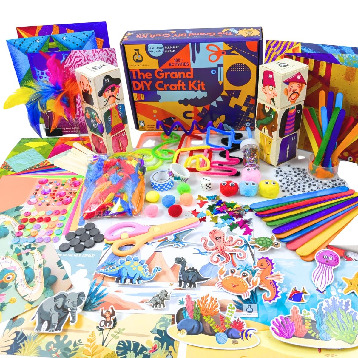 2 The Grand DIY Craft Kit for Kids 6+, STEM Art & Craft Activity Box (Copy)